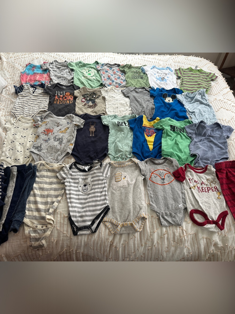 Mixed Baby Boys' Onesie Bundle - Multi Color